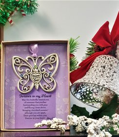 Memorial Ornaments (Butterfly) Forever In My Heart