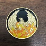 NA Enamel Medallion [01YR] Out of the Ashes