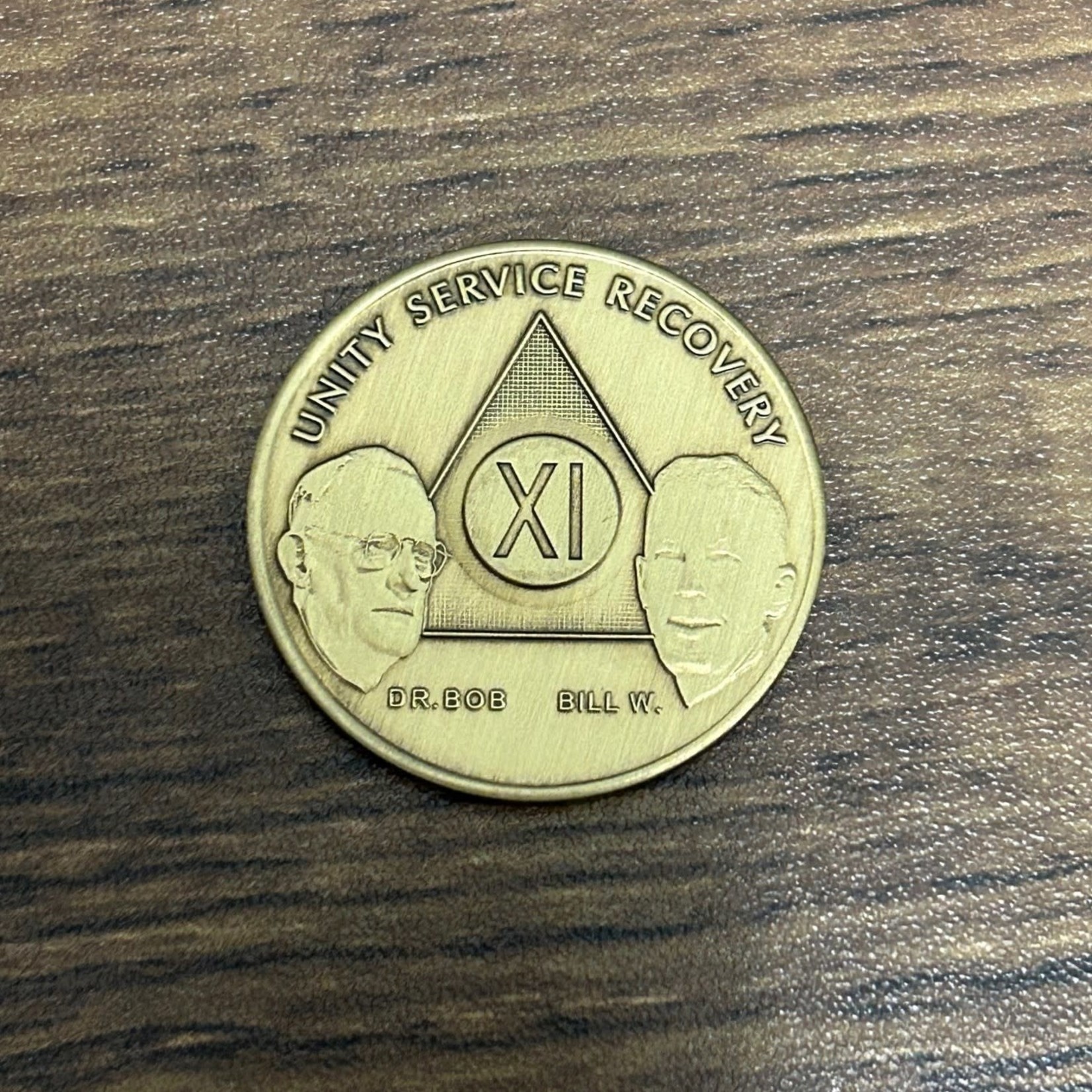 AA Bronze Coin [11YR] Bill & Bob