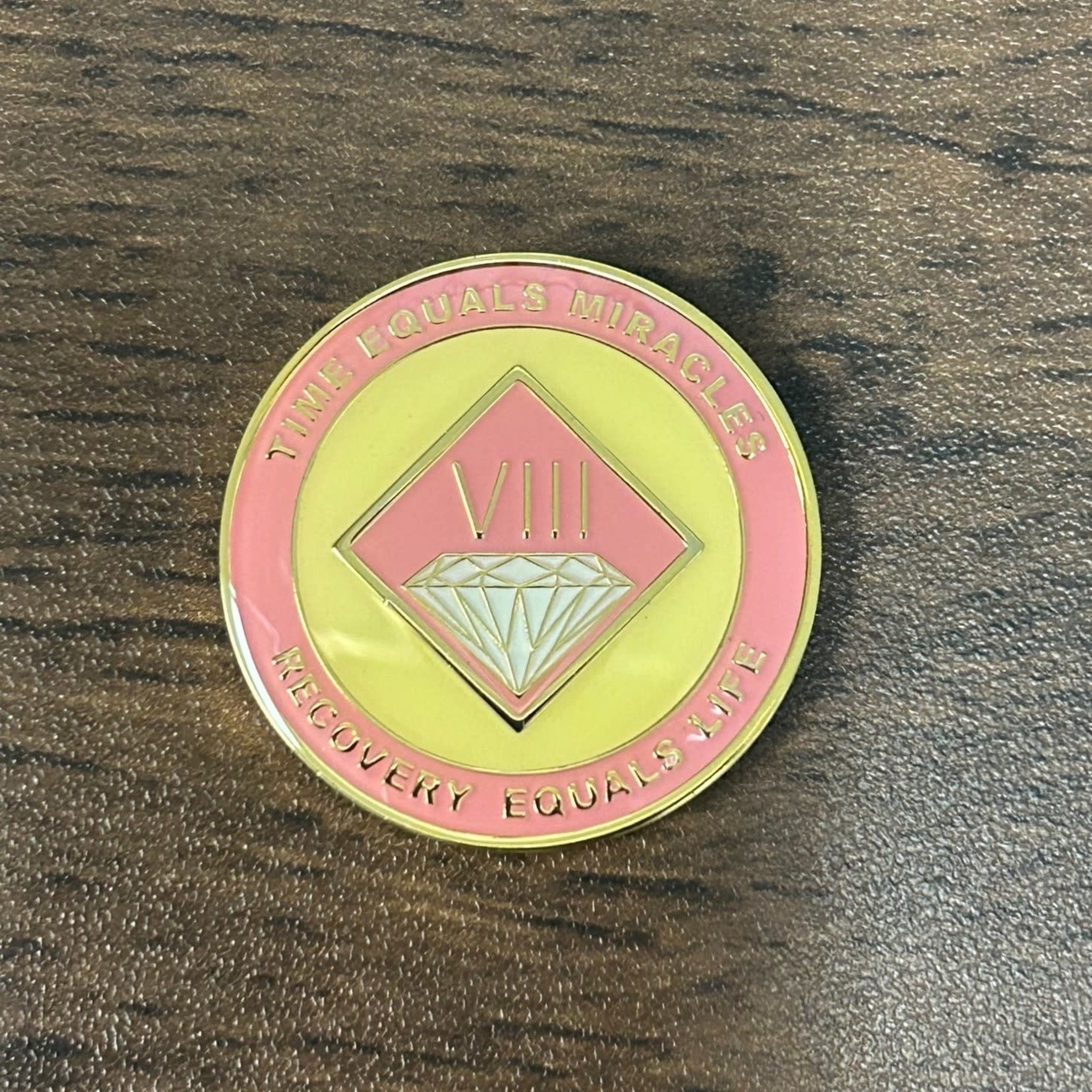 NA Enamel Medallion [08YR] Pink Diamond