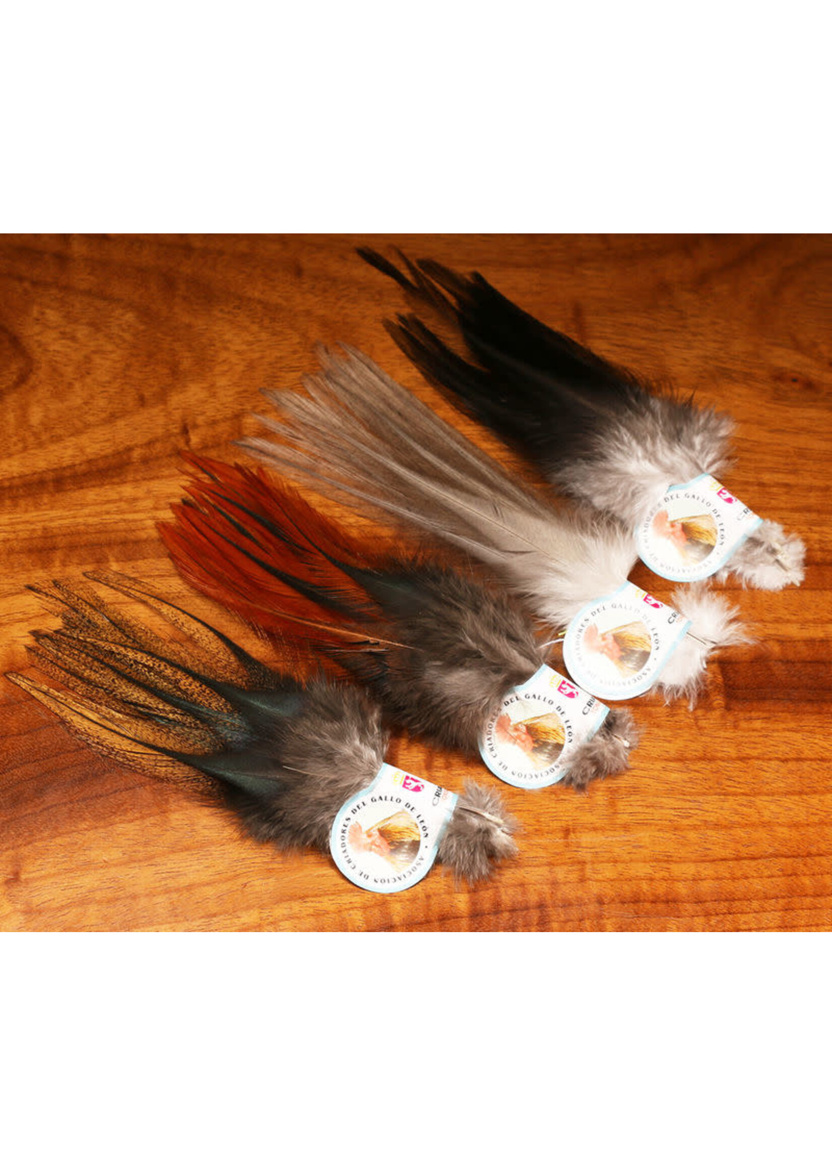 Hareline Dubbin Hareline Gallo De Leon Saddle Feathers