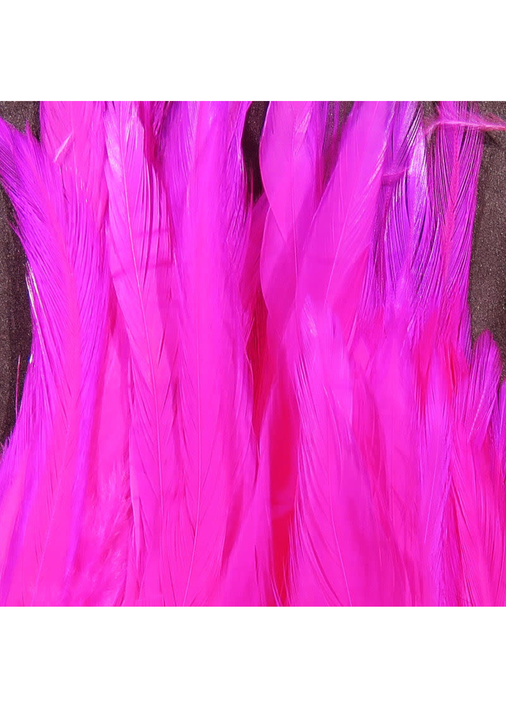 Hareline Dubbin Hareline Strung Chinese Saddle Hackle 5-7"