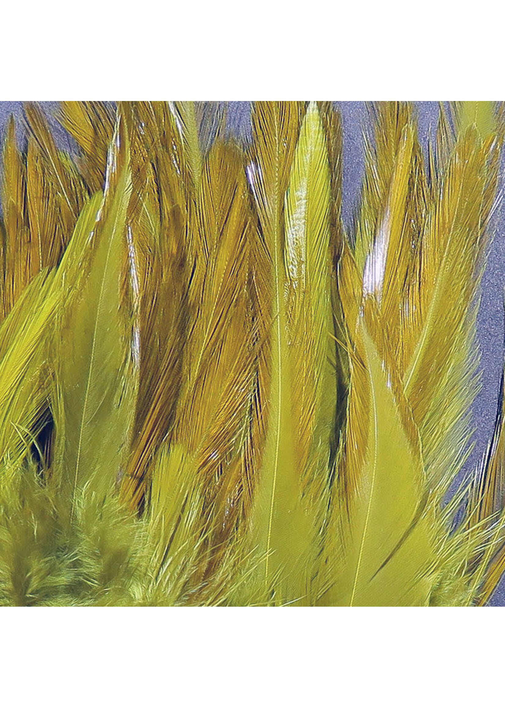 Hareline Dubbin Hareline Strung Chinese Saddle Hackle 5-7"