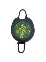 Dr. Slick Dr. Slick Clip-On-Reel, Green, Nylon Cord, "D" Ring