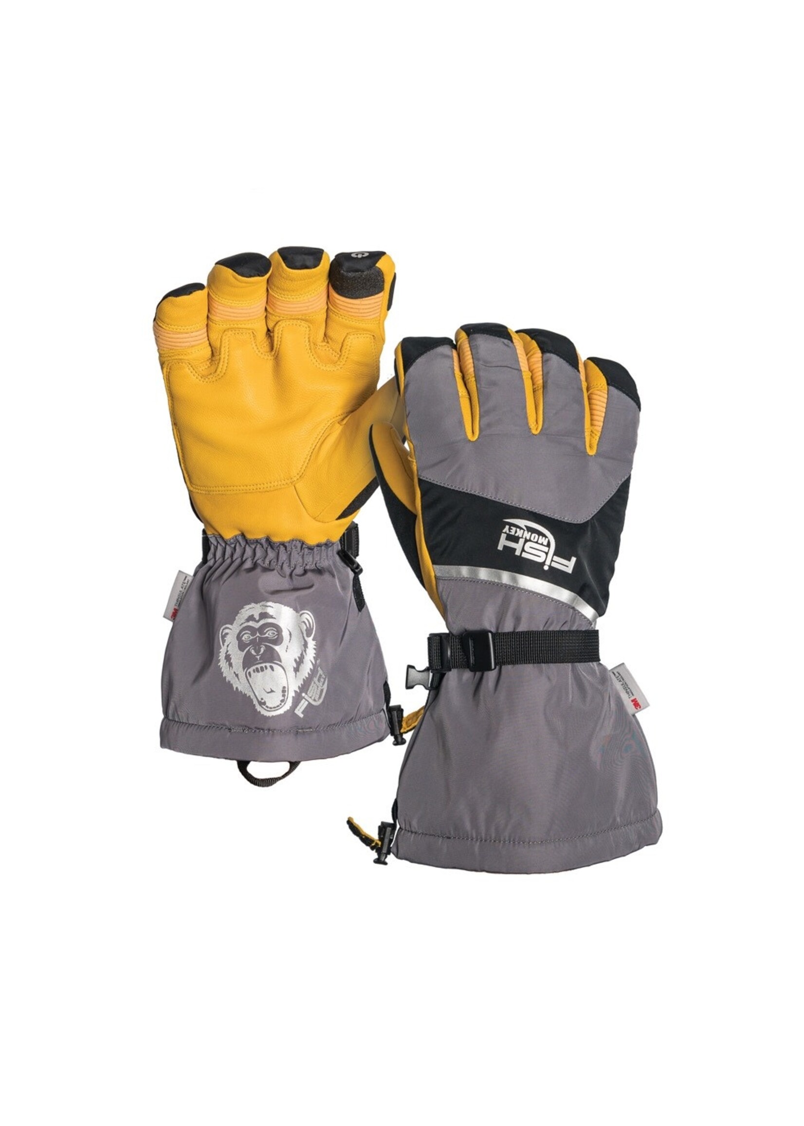 Fish Monkey Premium Full Finger Ice Fishing Gloves - Tackle Shack
