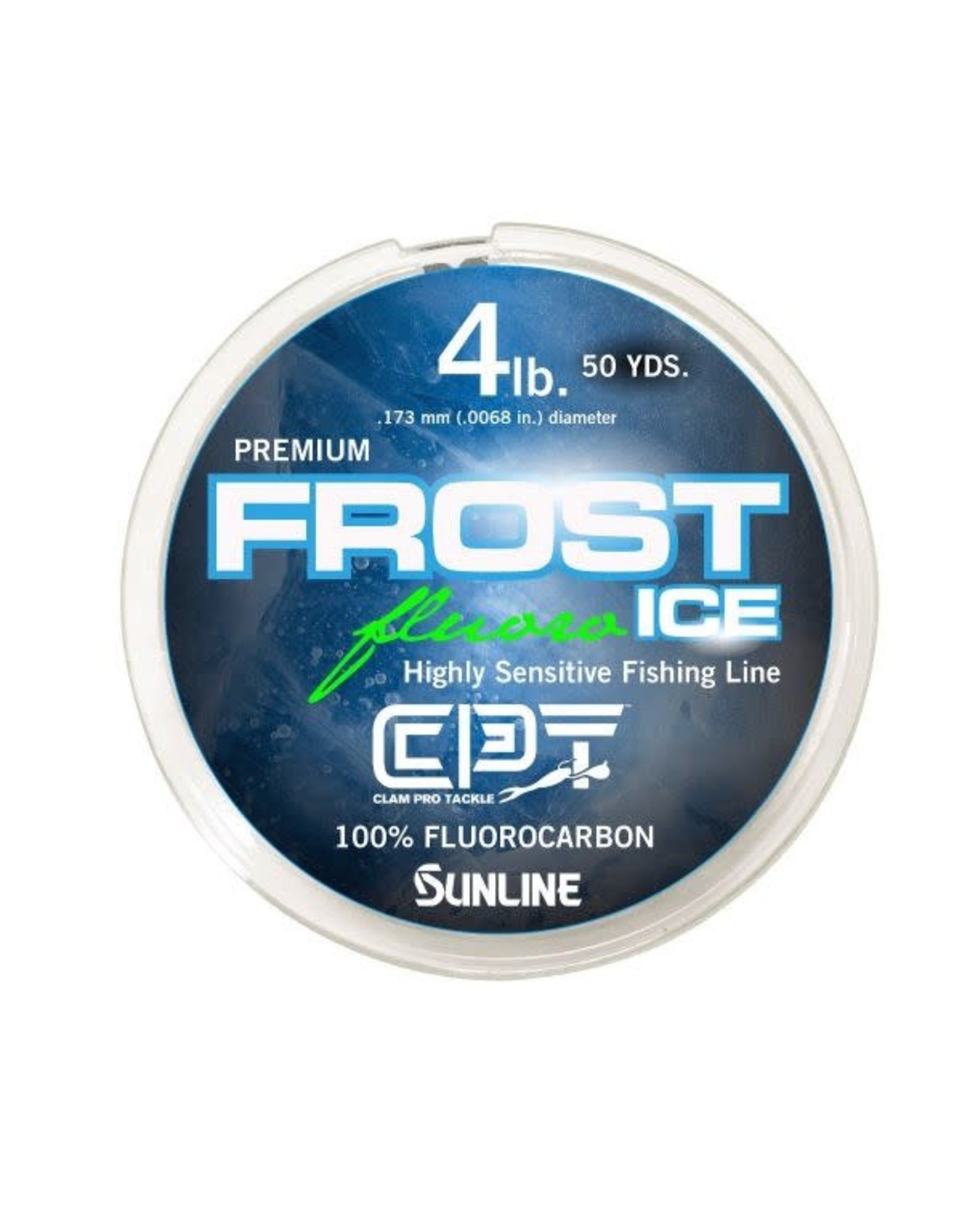 Clam Frost Premium Fluorocarbon Ice Line Tackle Shack