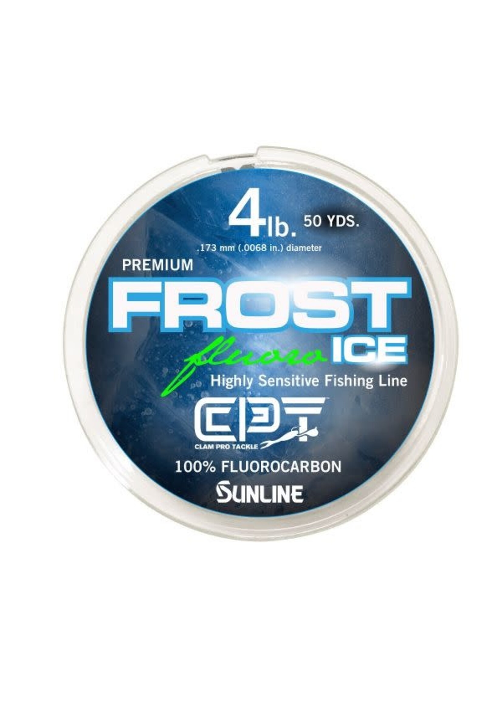 Clam Clam Frost Premium Fluorocarbon Ice Line