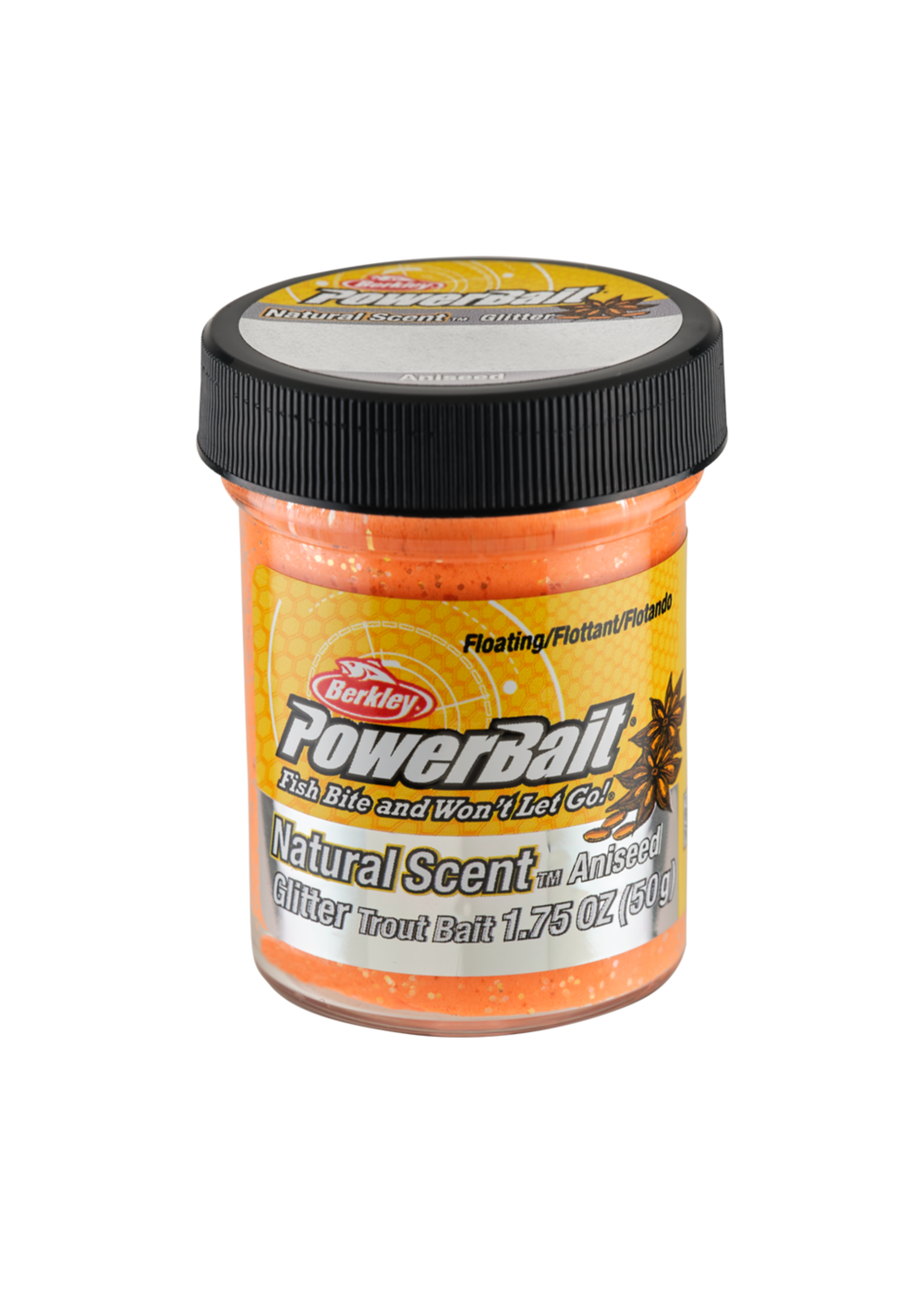 Berkley - PowerBait Natural Scent Glitter Trout Bait - Garlic, Rainbow