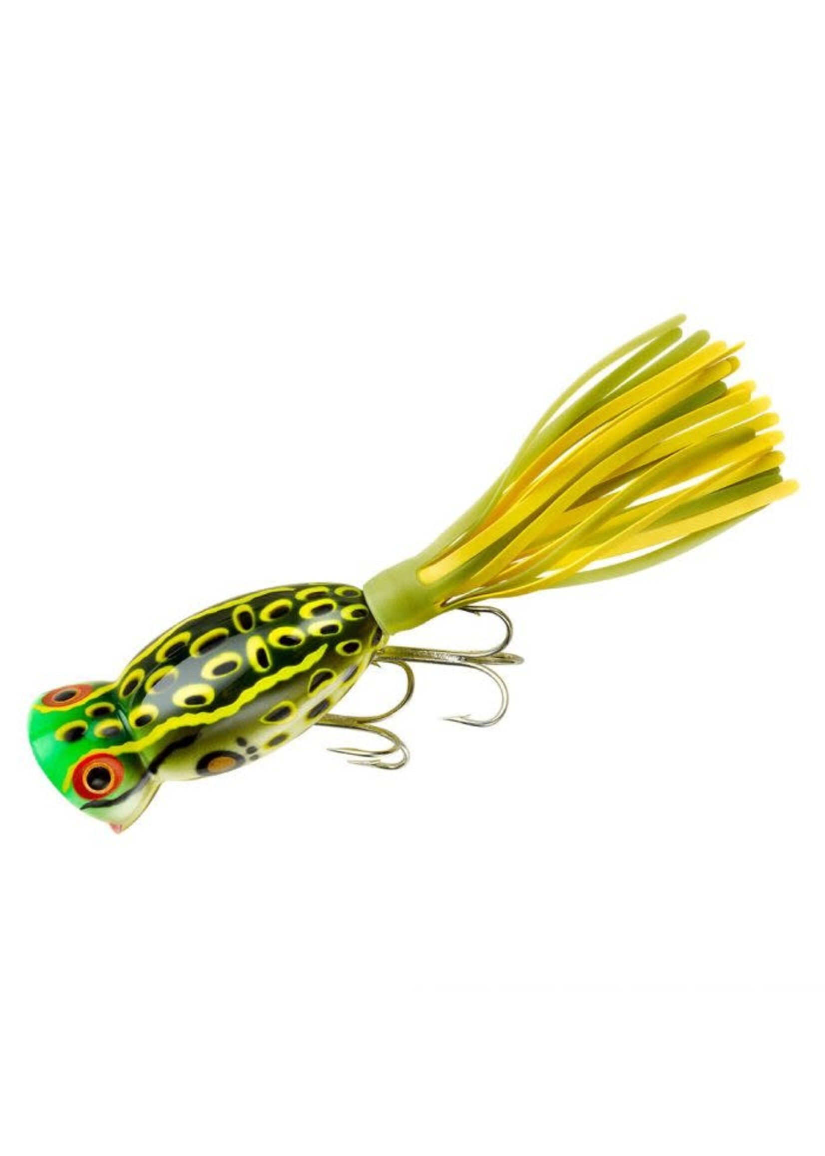 Arbogast 1/4oz Hula Popper G770 Topwater Lure in Color Coach Dog
