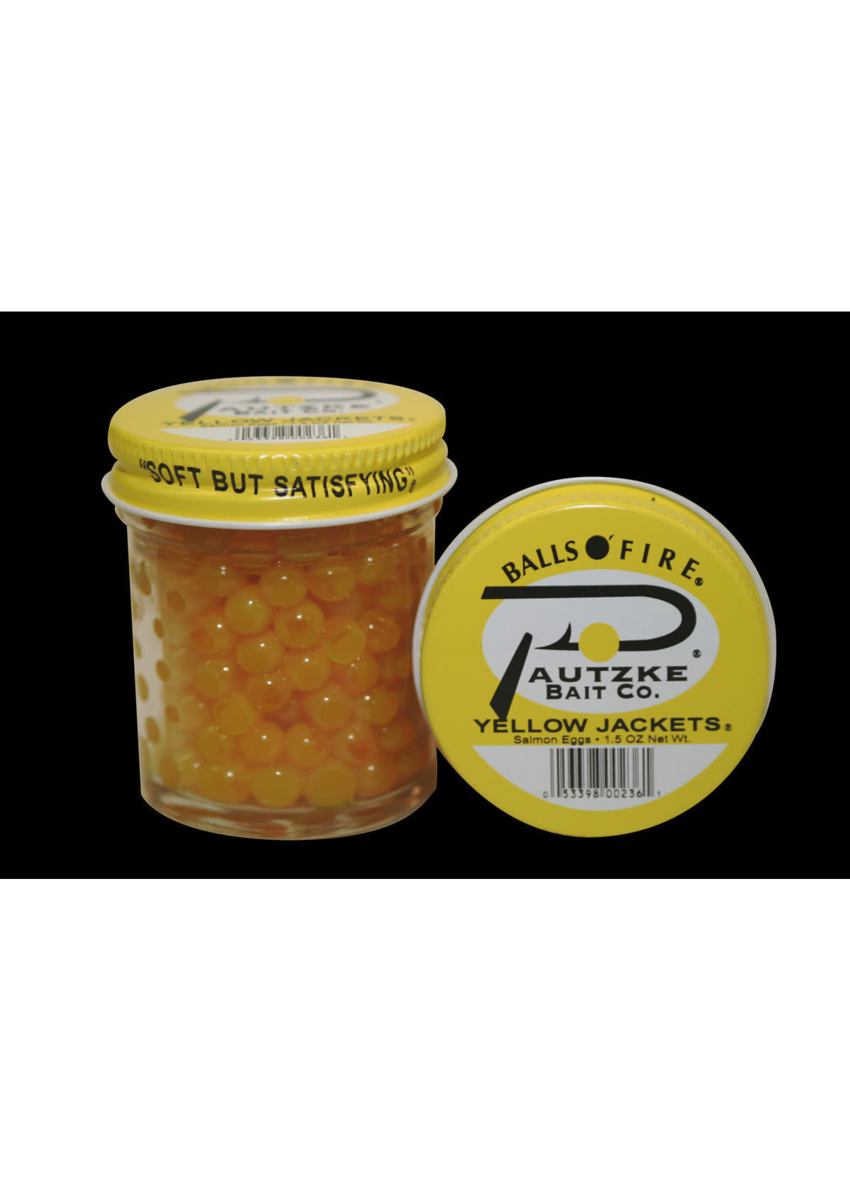 Pautzke Pautzke Balls O' Fire Salmon Eggs - Yellow Jacket