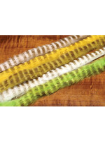 Hareline Dubbin Hareline Olive Barred Rabbit Strips