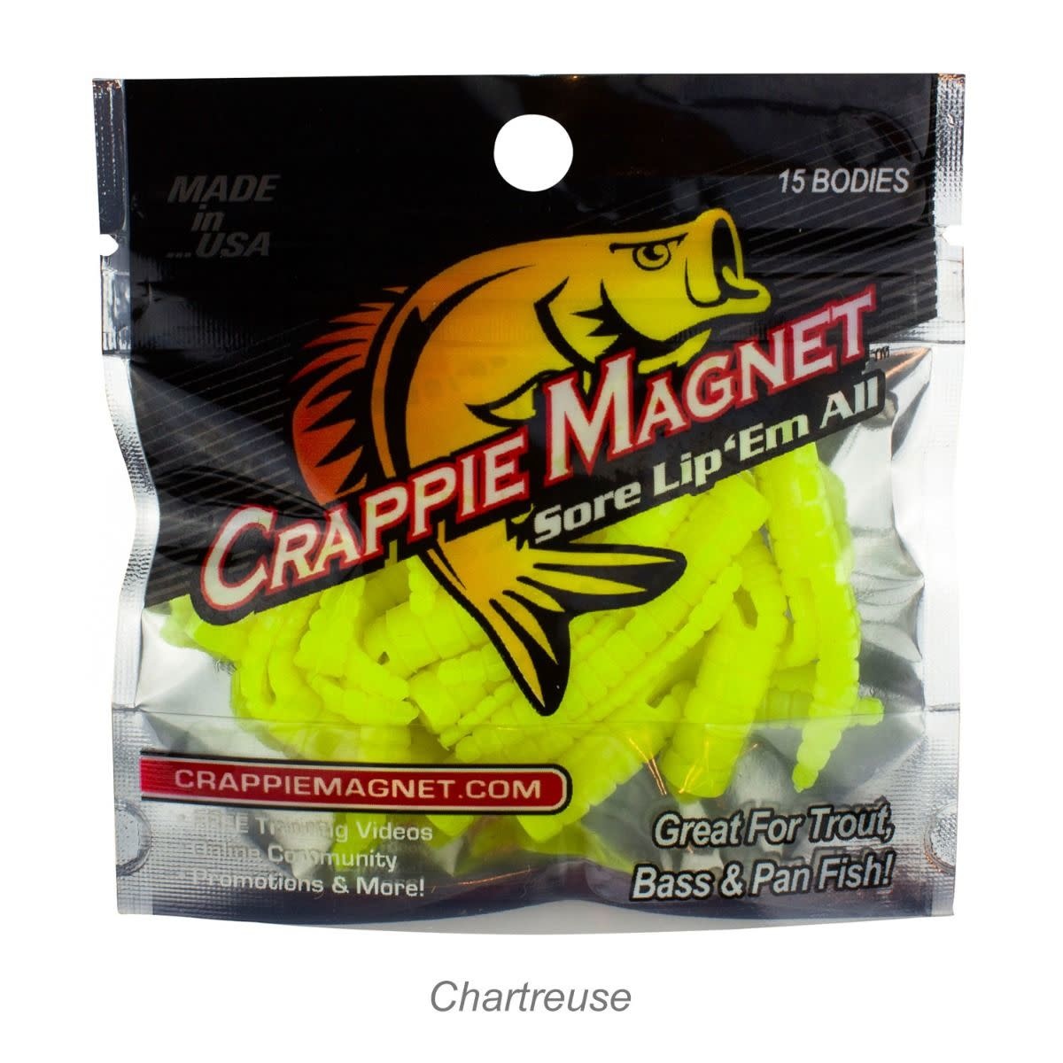 Leland Lures 87272 Crappie Magnet, Chartreuse