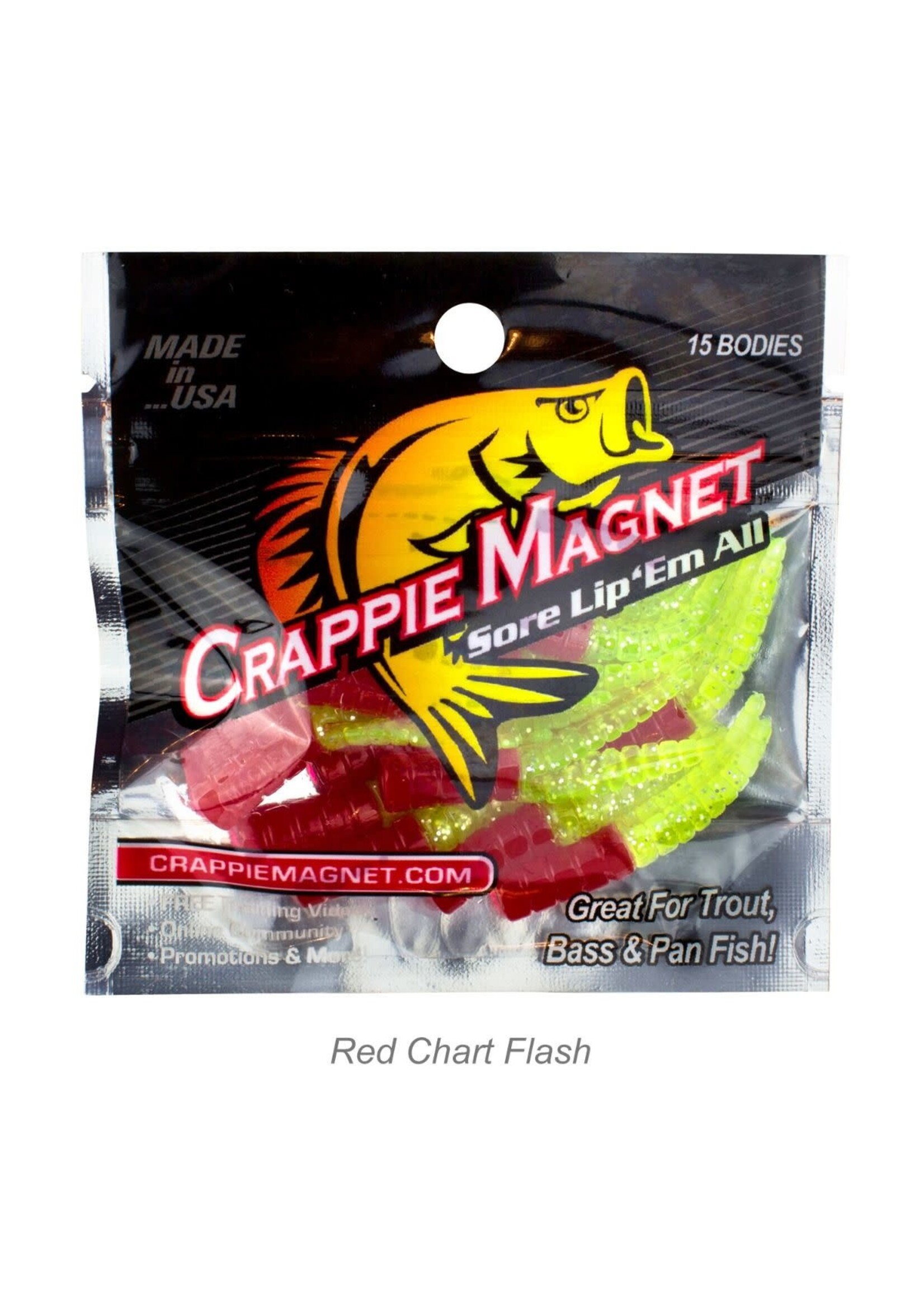 Leland Lures 87272 Crappie Magnet, Chartreuse