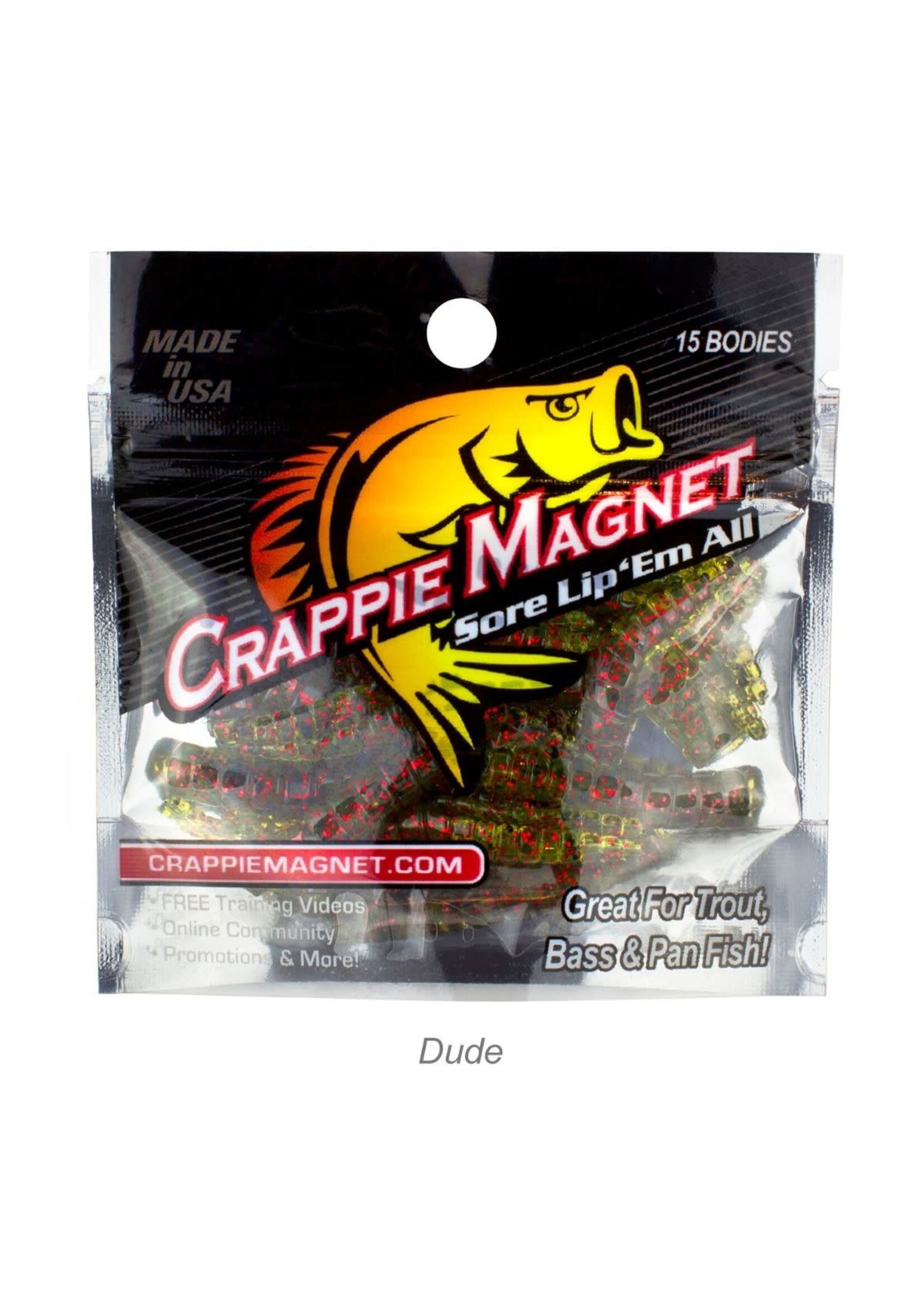 NEW CRAPPIE MAGNET - Tiny Dance 12pc Pack
