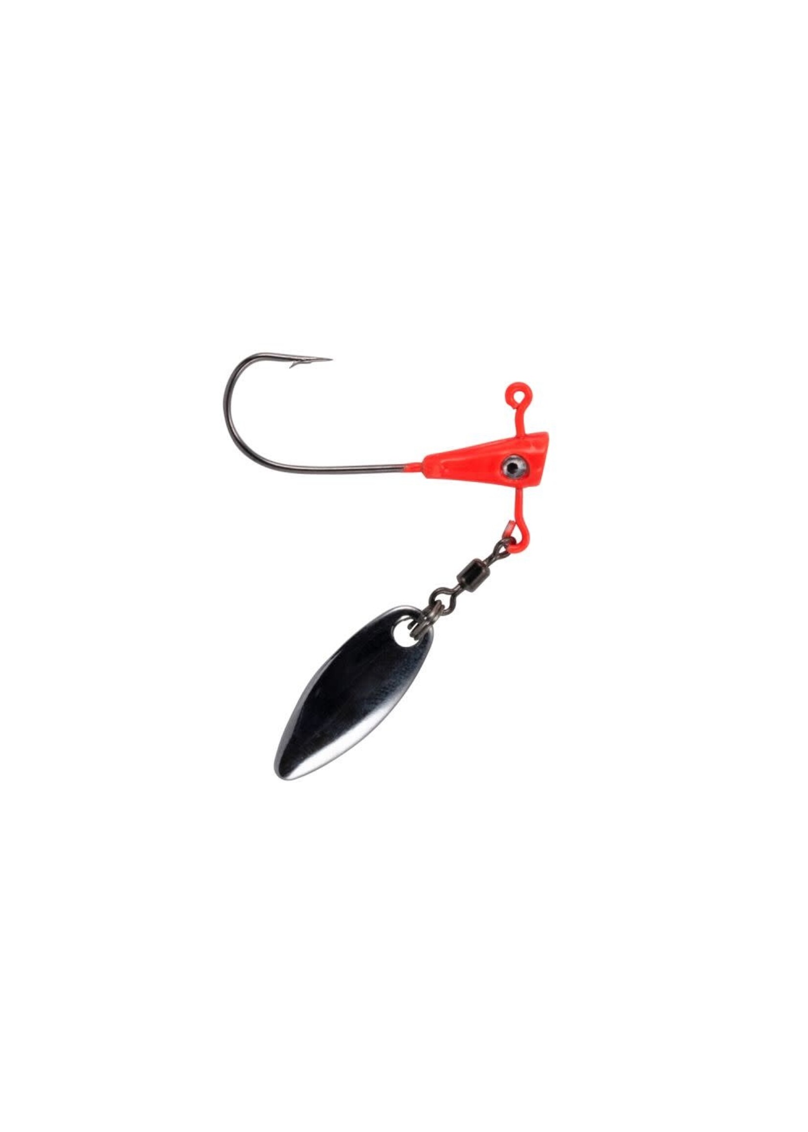 Crappie Magnet Crappie Magnet Fin Spin Jig Head 3pk