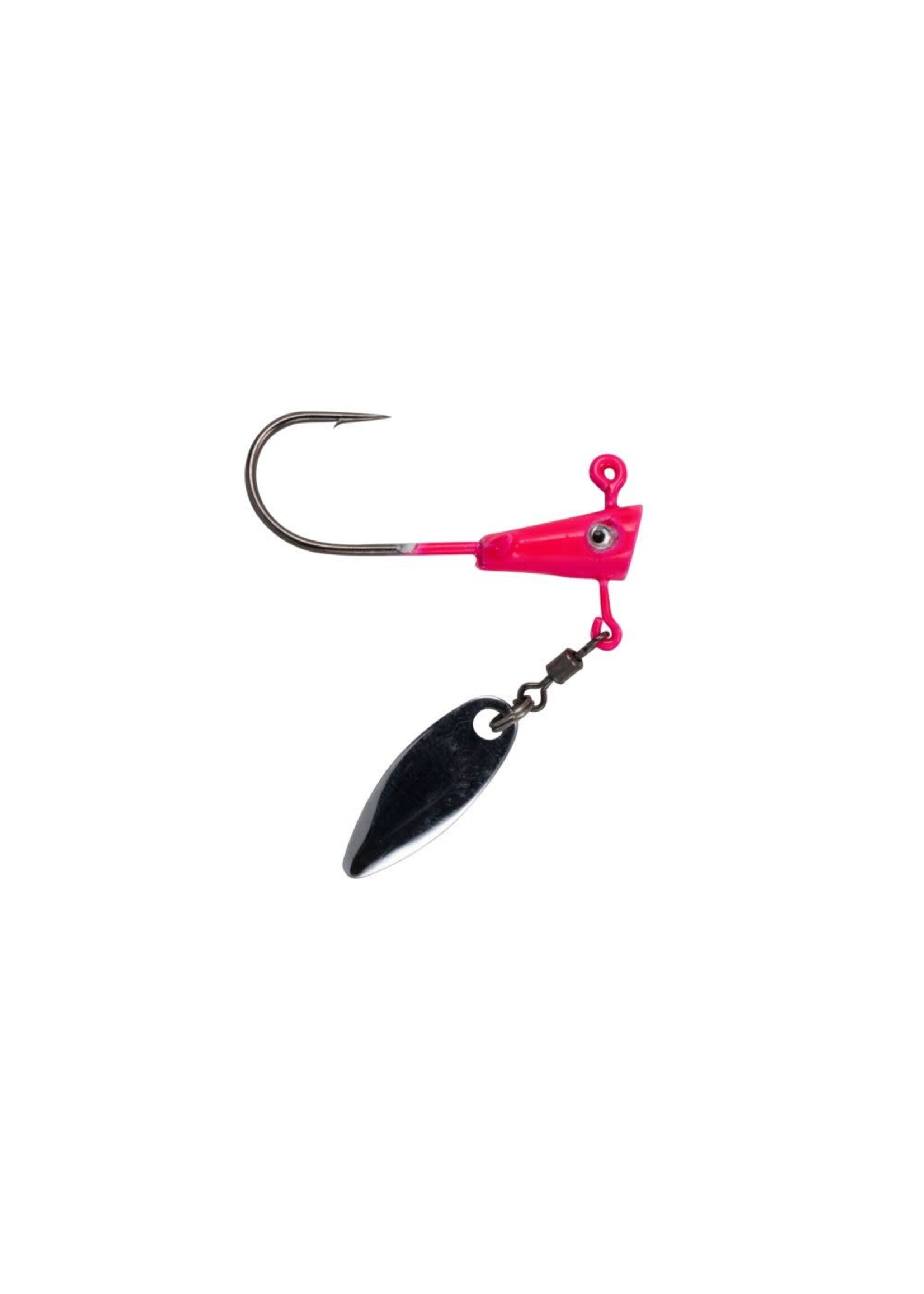 Crappie Magnet Fin Spin Jig Head 3pk