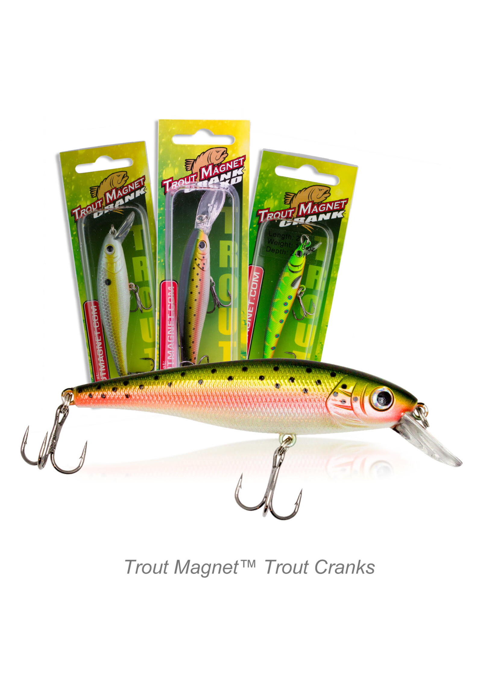 Buy Trout Magnet Trout Crank Fishing Lure, Rainbow, 2.5 Online at  desertcartKUWAIT