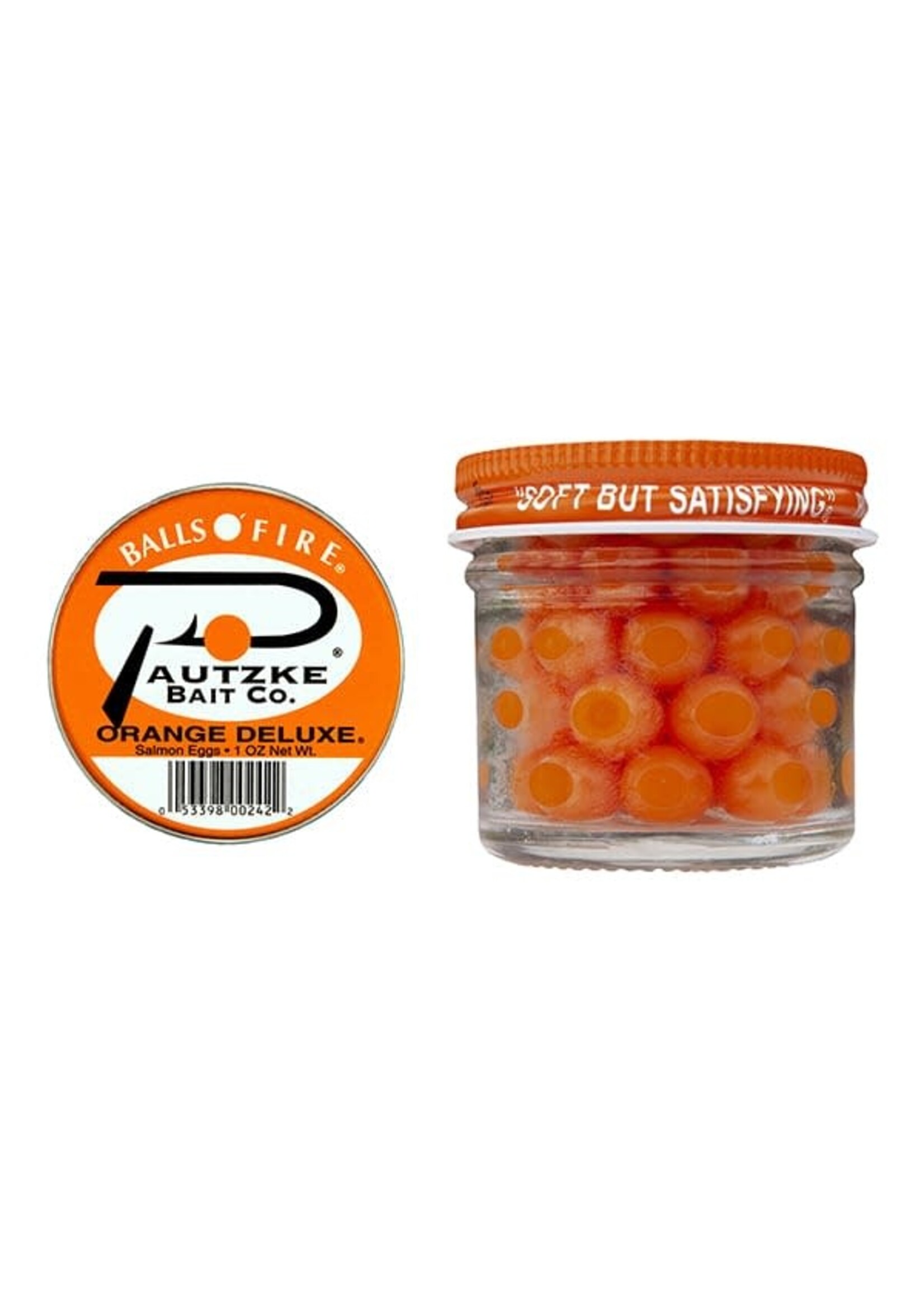 Pautzke Pautzke Balls O' Fire Salmon Eggs - Orange Deluxe