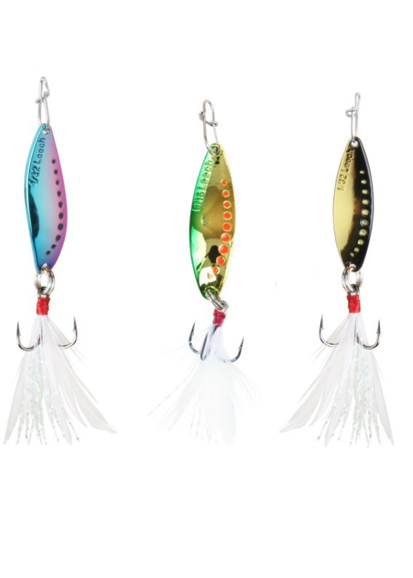 Clam Clam Panfish Leech Flutter Spoon Kit (3pk)