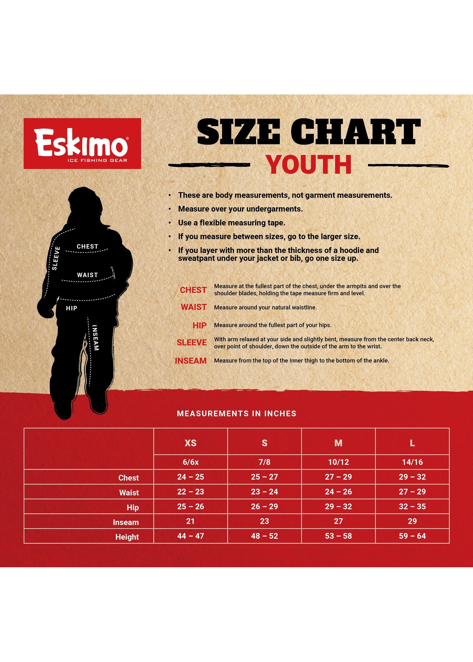 Eskimo Eskimo Youth Keeper Bib