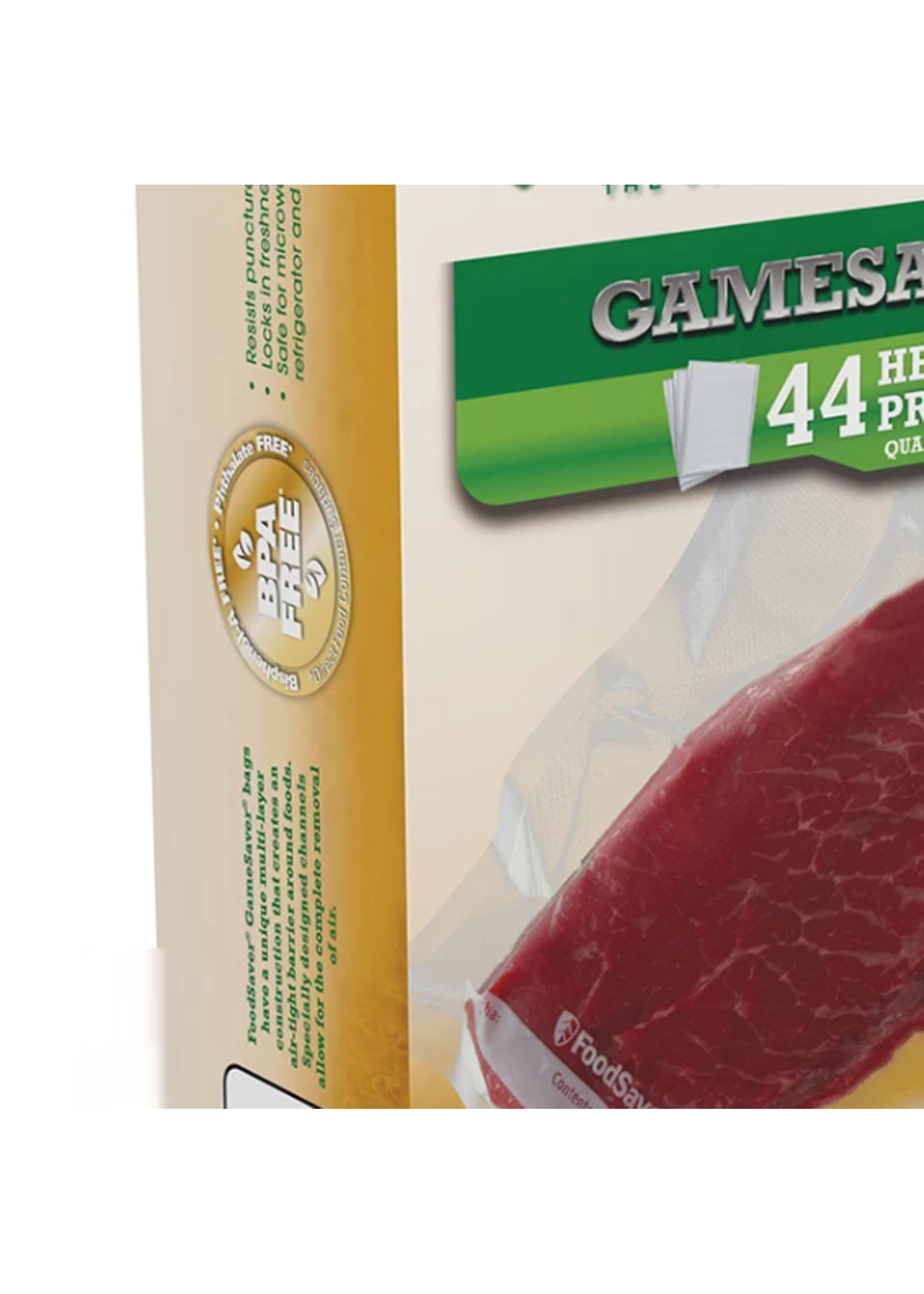 FoodSaver and GameSaver vacuum sealing systems for fish and game