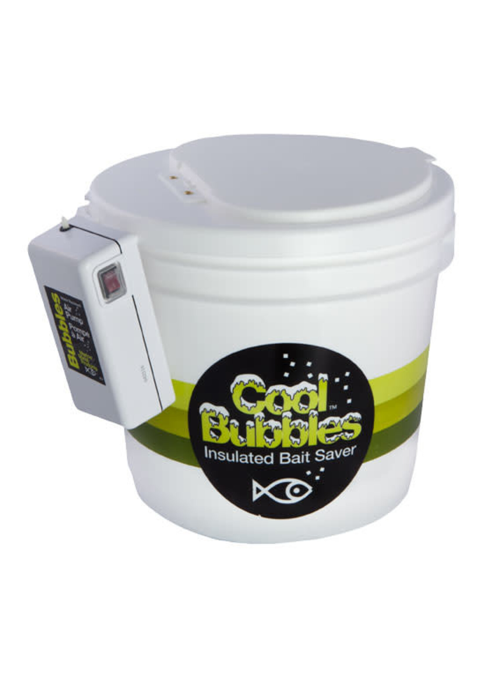 Marine Metal Marine Metal Products Cool Bubbles Insulated/Aerated 3.5 Gallon Bait Container