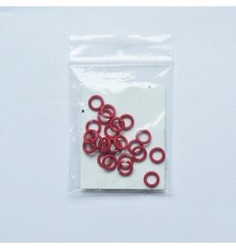 Case Plastics Case Plastics O-Ring # 10 Red 25pk