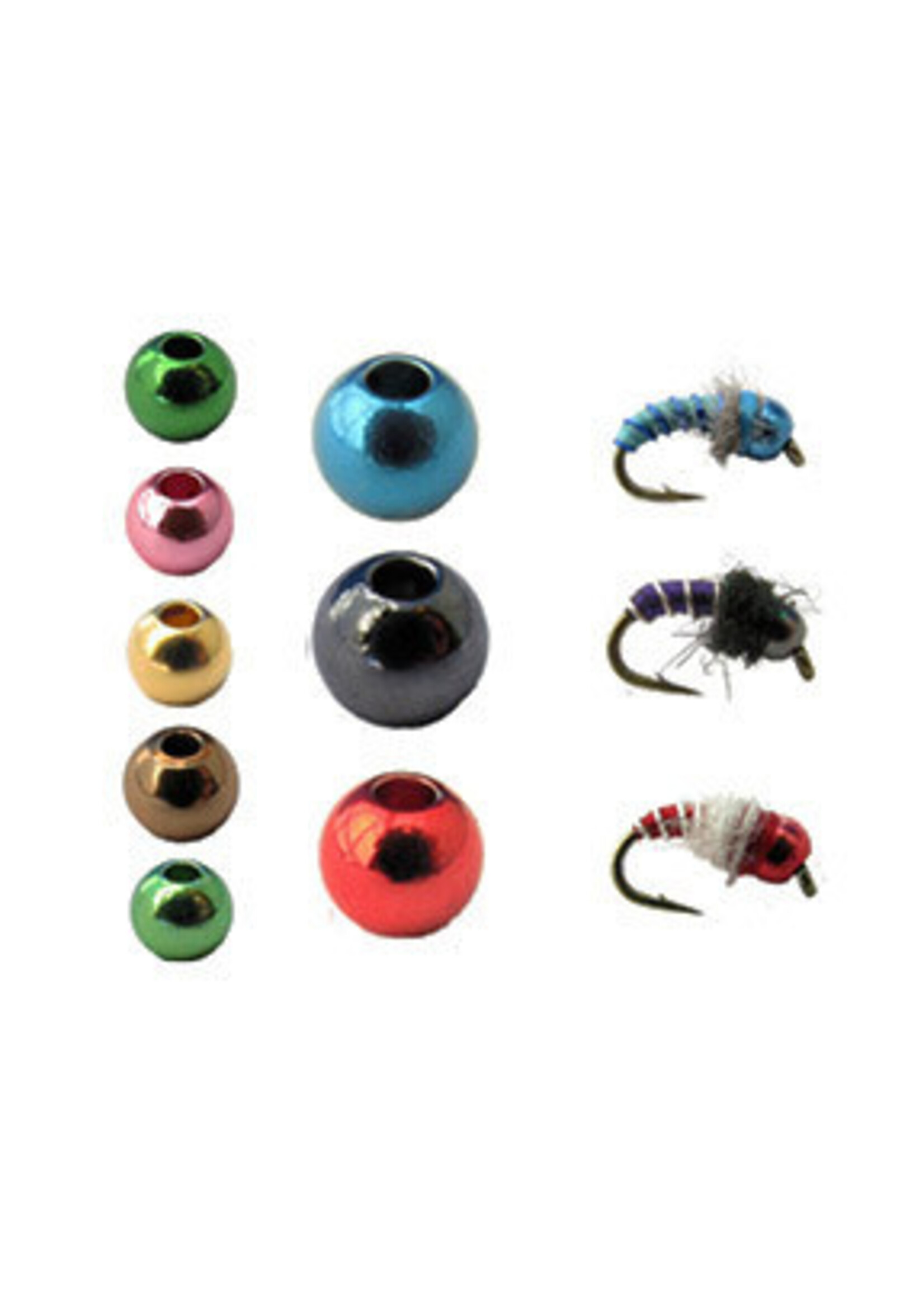 Flymen Fishing Company Nymph-Head FlyColor Brass Beads