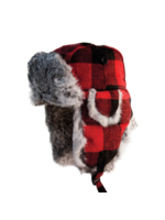 Eskimo Eskimo Plaid Alaskan Fur Hat