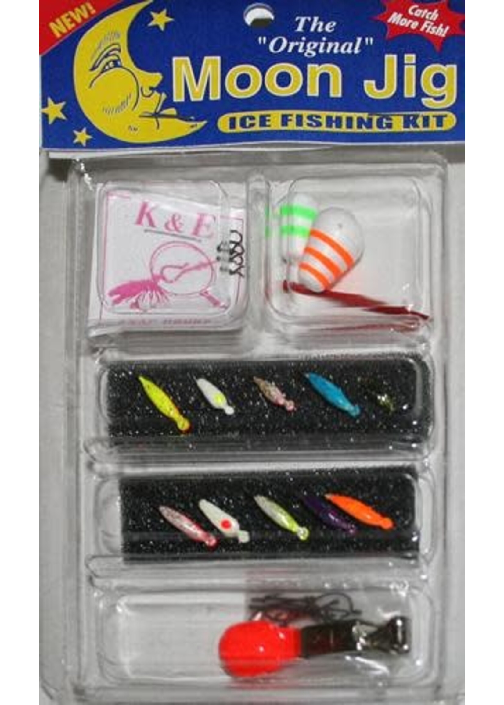 K&E Tackle K&E Tackle Moon Jig Ice Fishing Kit