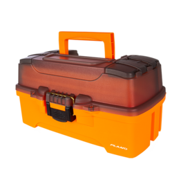 Plano Plano 2 Tray Tackle Box Bright Orange