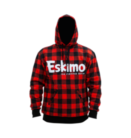 Eskimo Eskimo Plaid Cotton Hoodie