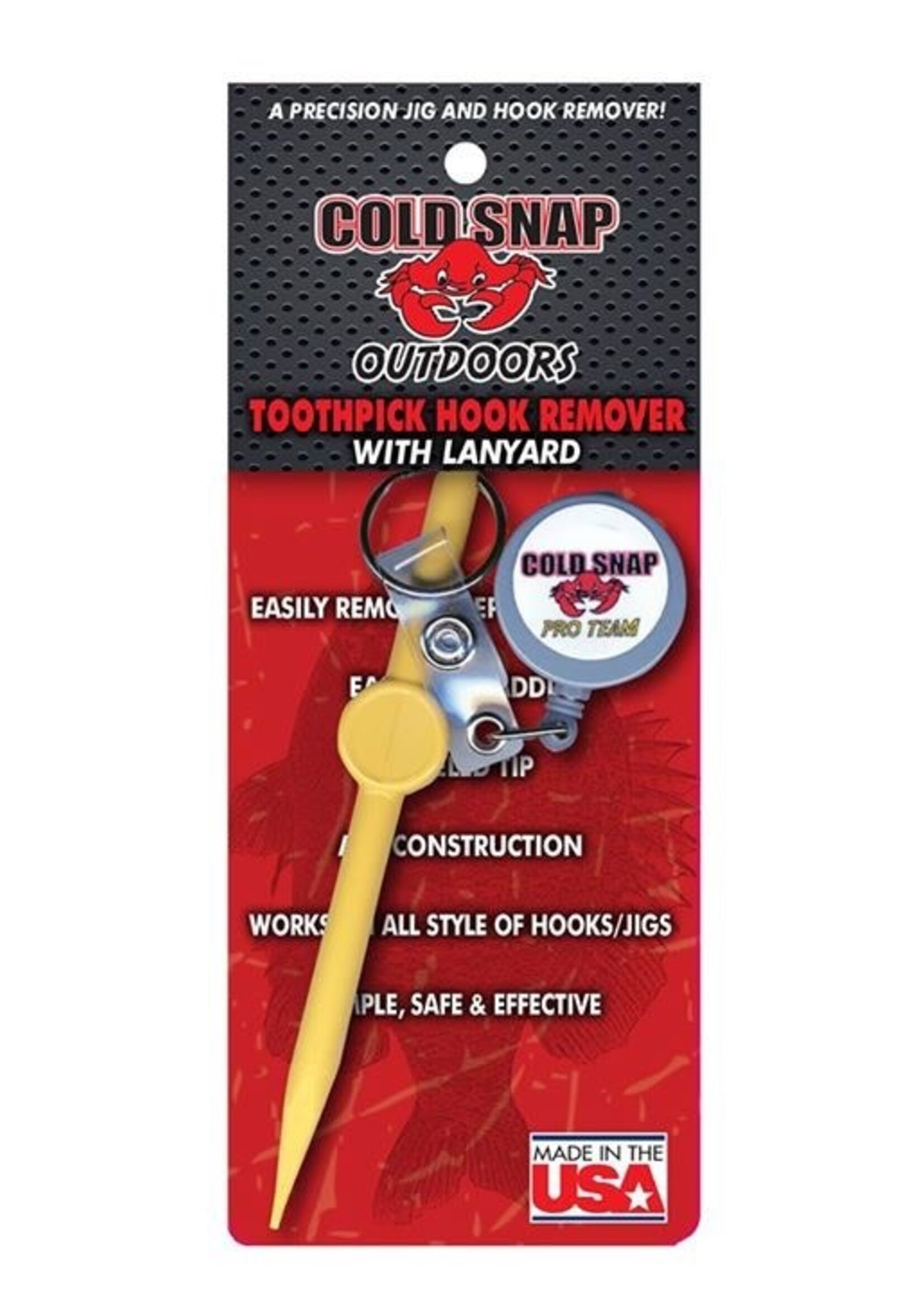 Cold Snap Outdoors Cold Snap Toothpick with Retracting Lanyard