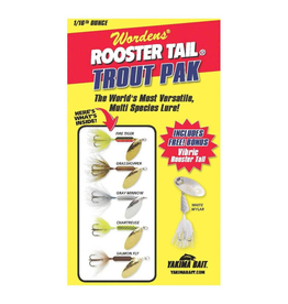 Yakima Wordens Rooster Tail Trout Pak