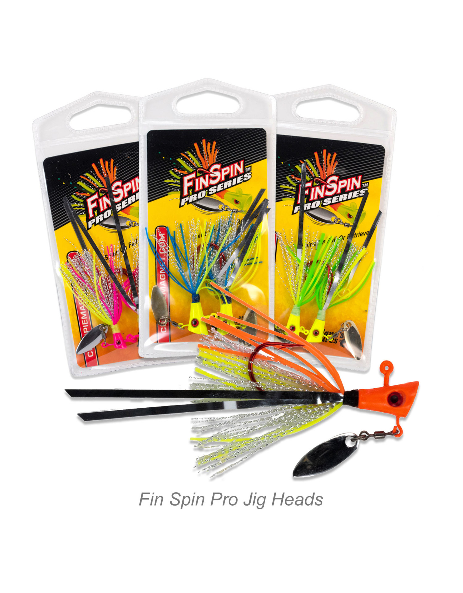Crappie Magnet Crappie Magnet Fin Spin Pro Series 2pk