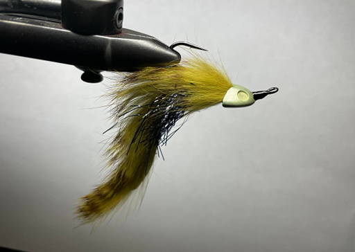 Step 10 tying Simple Sculpin