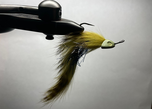 Step 8 tying Simple Sculpin