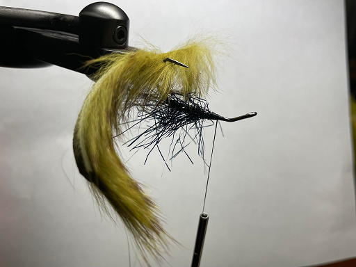 Step 4 tying Simple Sculpin