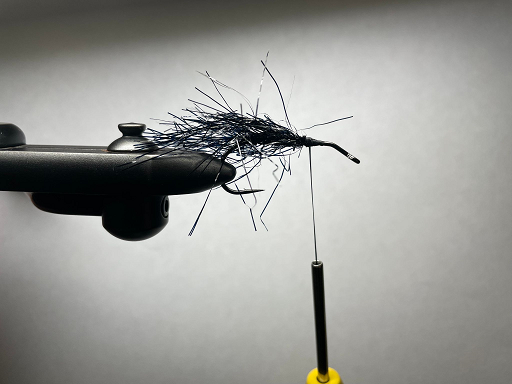 Step 3 tying Simple Sculpin