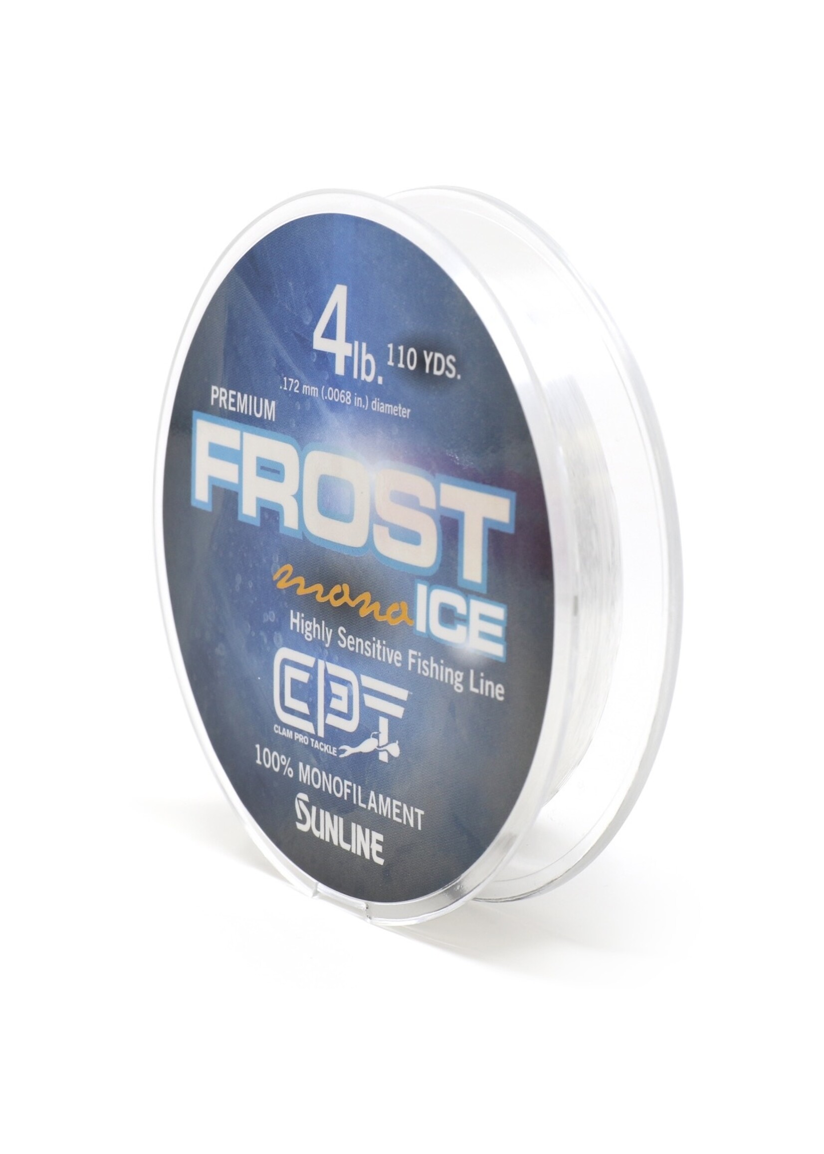 Clam Clam Premium Frost Ice Monofilament Fishing Line