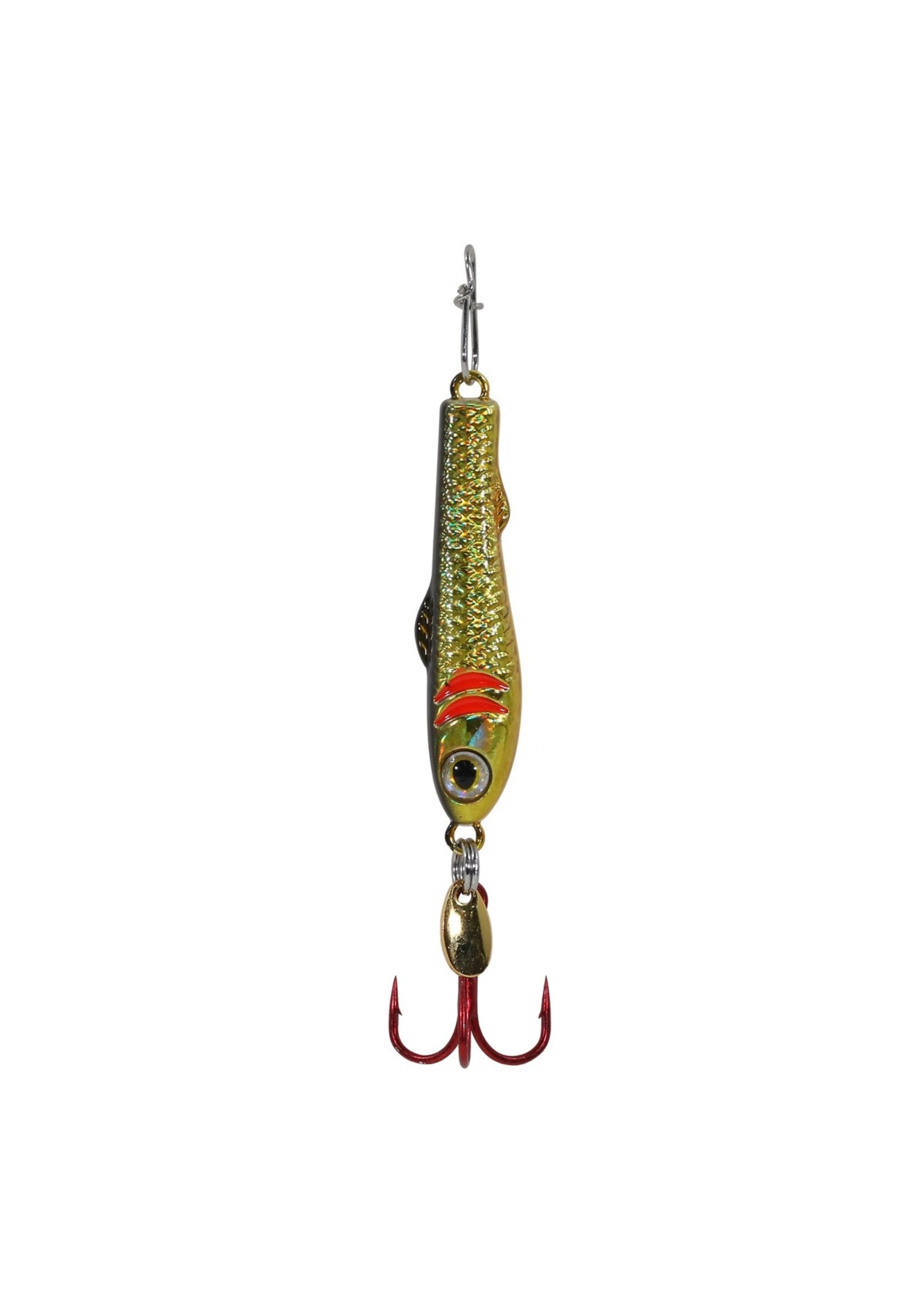 Clam 1/8oz Size 10 Perch Hologram Pinhead Pro Lure - 16739