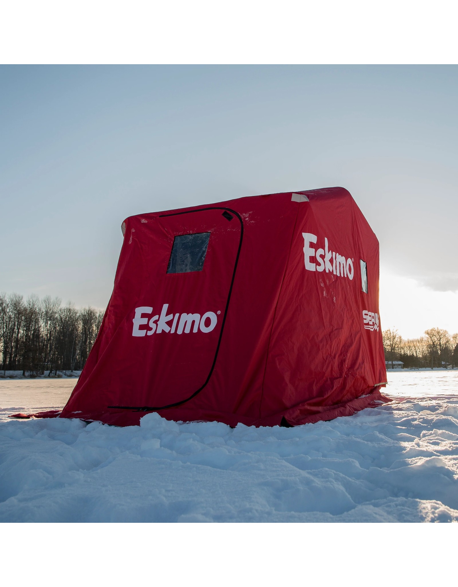 Eskimo Sierra Lightweight 2man Flip Ice Shelter Tackle Shack