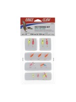 Eagle Claw Eagle Claw Ice Fishing Kit with Tin Jigs