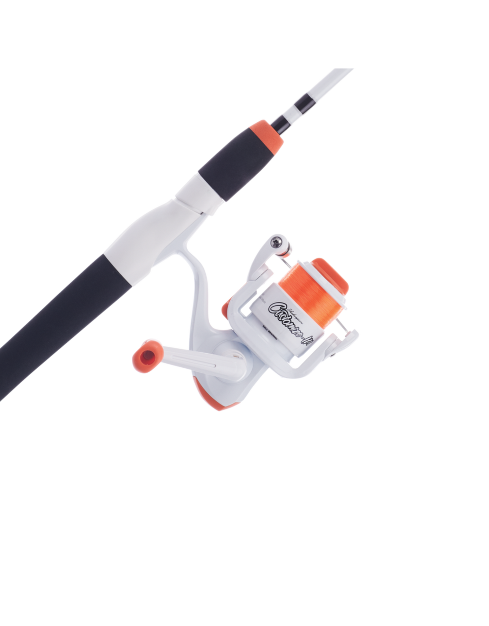 Combo Canne + Moulinet Shakespeare Cosmic Spinning - Pour Enfants, 1,40 M, Rose Ou Orange