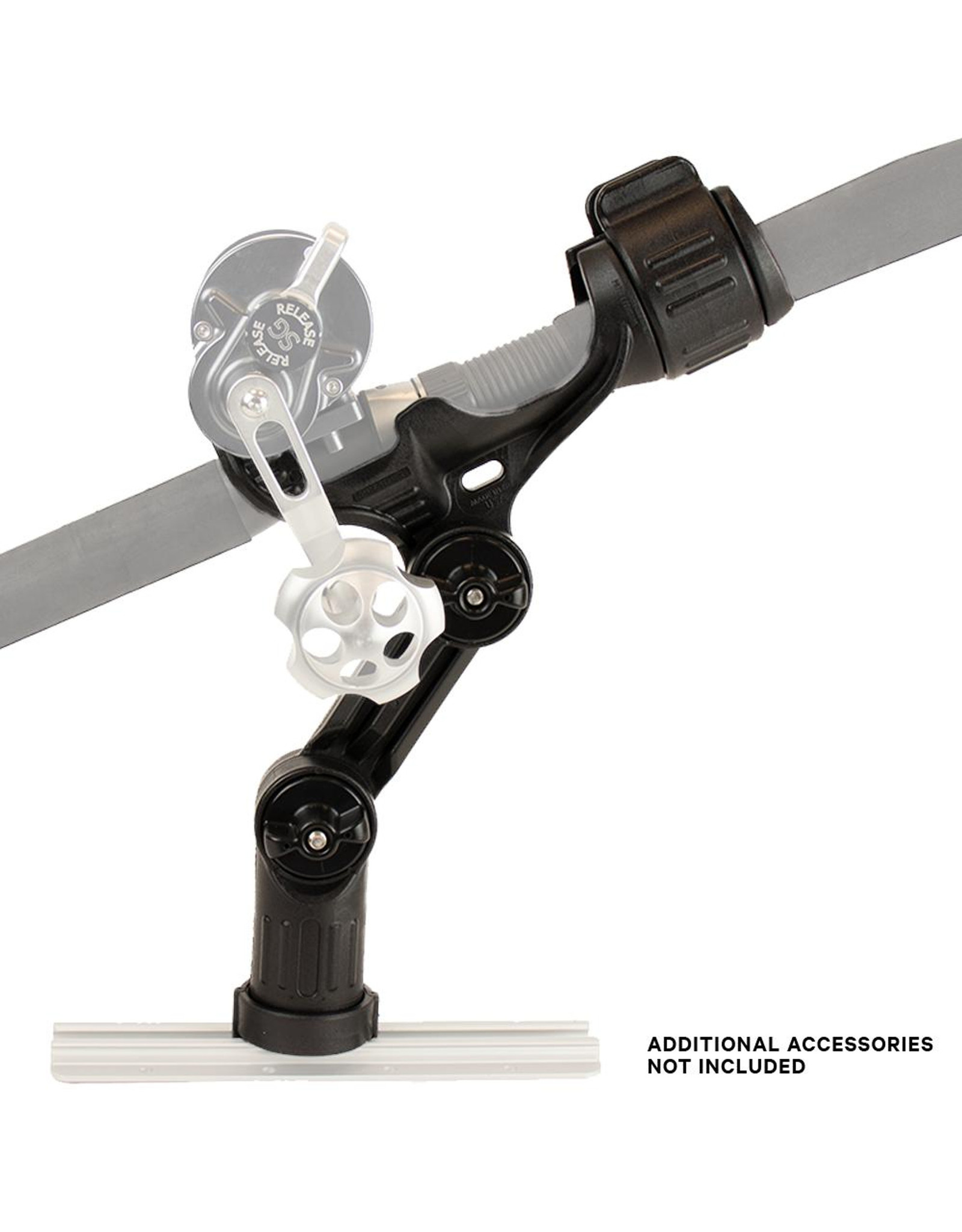 YakAttack Omega Pro™ Rod Holder with Track Mounted LockNLoad™ Mounting