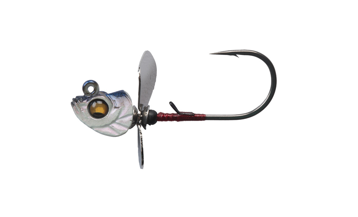 Megabass Okashira Screwhead Swimbait/Spybait Jighead 3 Pack – Melon Ayu, 1/16 Oz Fishing Lures
