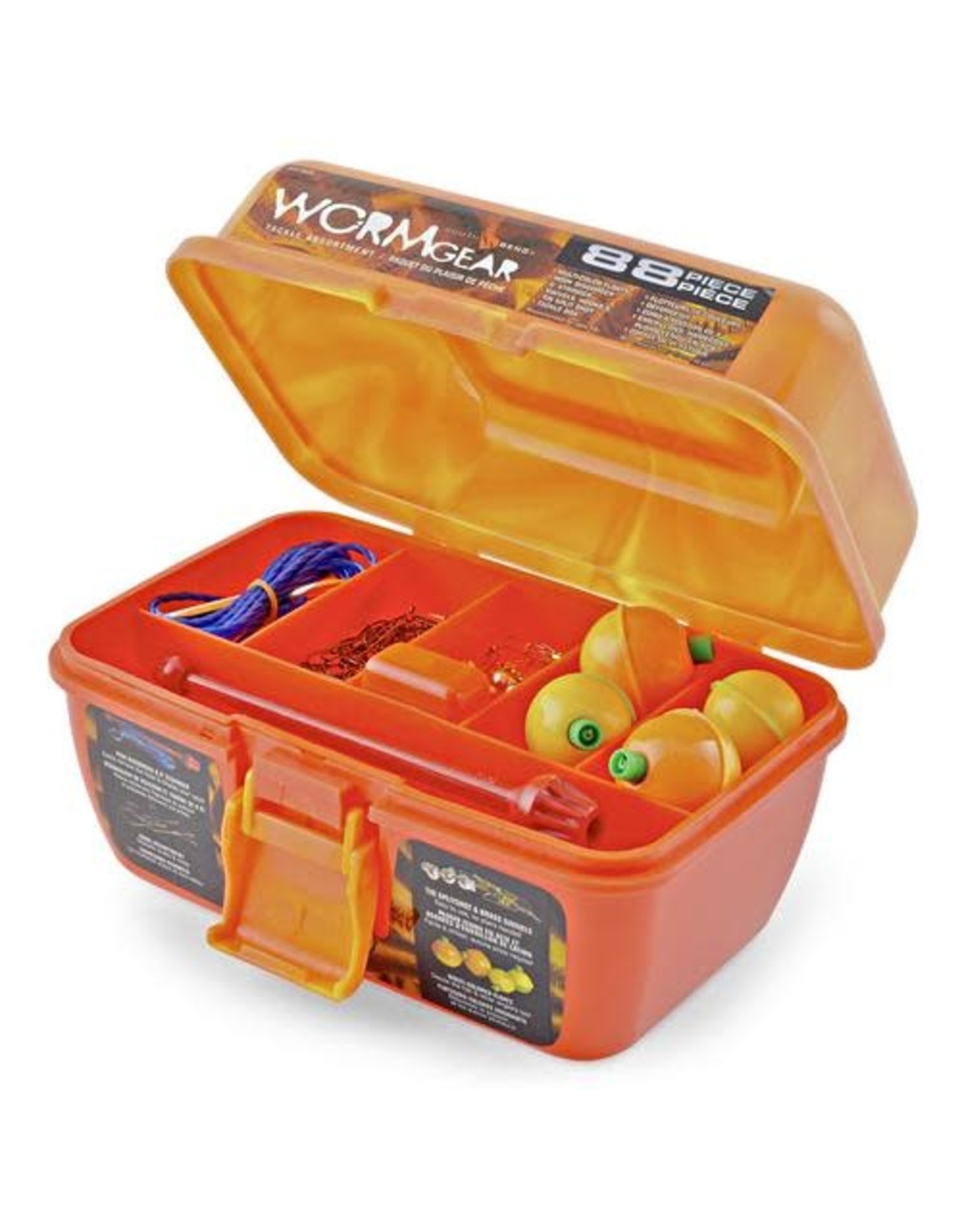 Worm Gear 88 Piece Loaded Tackle Box Tackle Shack