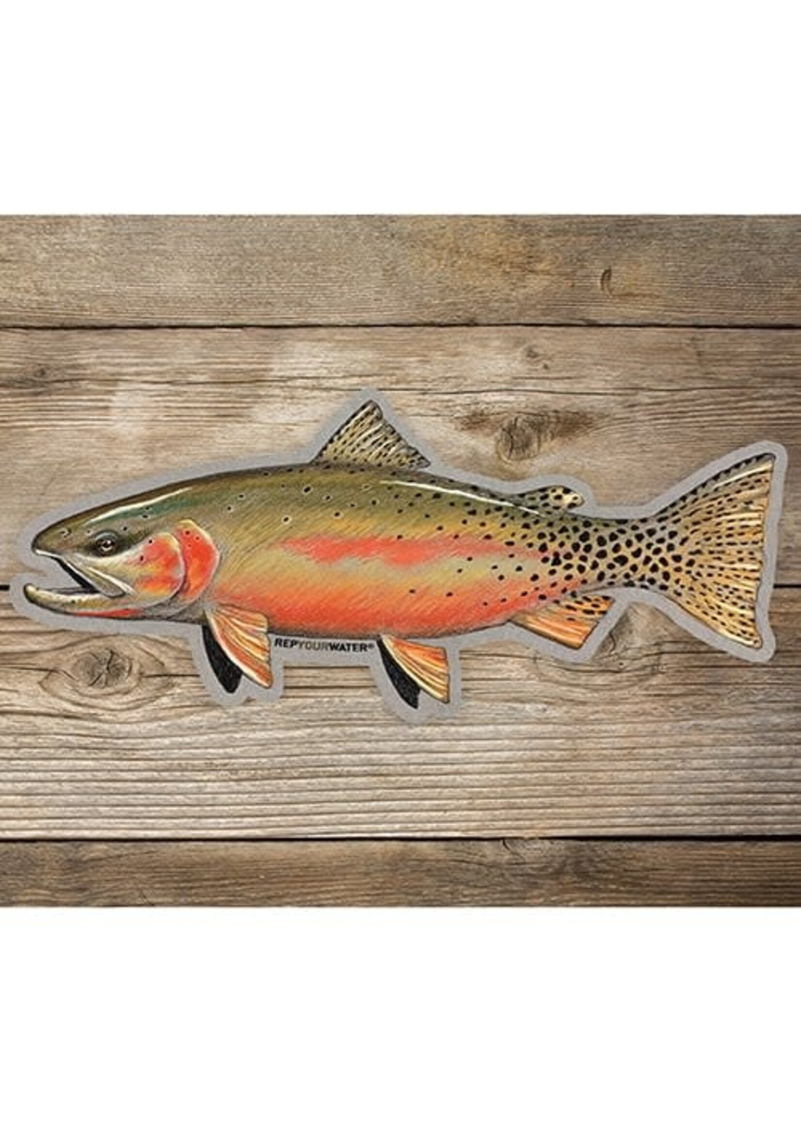 Rep Your Water RepYourWater High Country Native Artist's Reserve Sticker