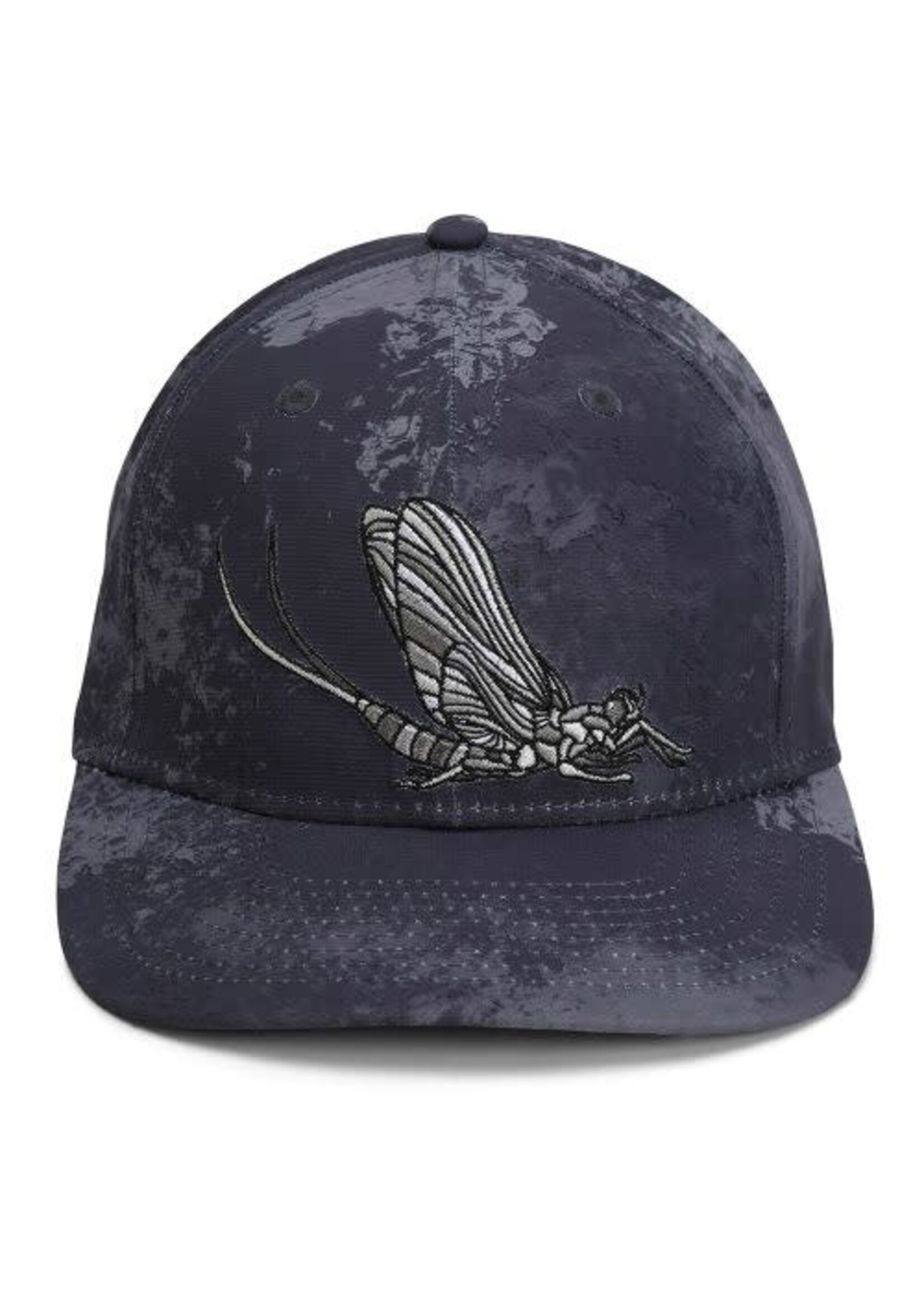 Mayfly Match The Hatch Fly Fishing 6-Panel Cap Men's (Color: Cirrus Grey, Size: Fits All)
