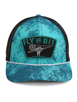 Paramount Paramount Fly or Die Hat Fly Fishing Mesh Back Rope Cap